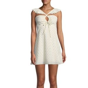 New Red Carter Halter Mini Dress